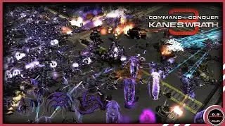 AOD Focal Point Map - Scrin Tag Team All Out Madness - Tiberium Future Mod - Kane's Wrath 2022