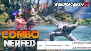 How Combos were NERFED - Tekken 8 (v1.02.01)