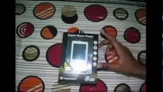Transcend MP870 Music Player Unboxing