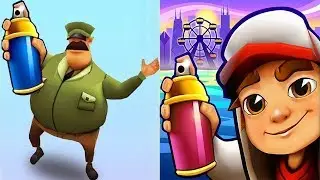 Subway Surfers Chicago 2020 vs POLICEMAN Run Gameplay HD