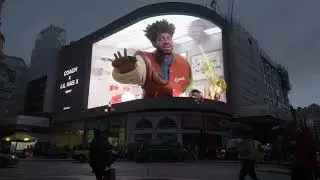 4D Billboard in Central London