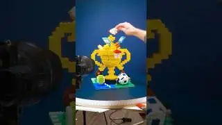 LEGO Sports Sculpture Comes to Life 🏀⚽🏈 