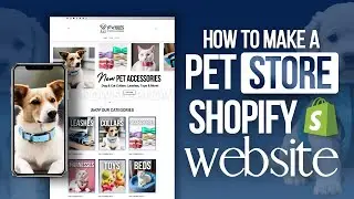 HOW TO MAKE A PET SHOPIFY WEBSITE 2026 | Shopify Homepage Tutorial