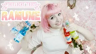Pixielocks Tries RAMUNE! Feat. Fluffy Cat Companion