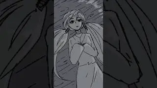 Апатия в лице Тенши #animation #shorts #music #sad #sadsong animatic my character OC