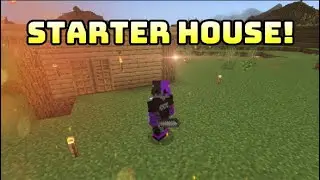 Minecraft let's play Ep 1 starter house