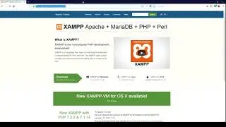 Install XAMP on Windows