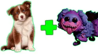PJ Pug-A-Pillar + Dog = ??? Poppy Playtime Animation