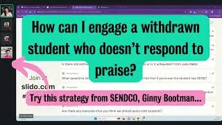 How can I engage a withdrawn student who doesn’t respond to praise | MyTutor SEND Webinar 2024