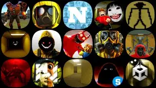 Backrooms 💥 Nextbots Sandbox, Hide in The Backroom, Nextbots in Maze, Horror Meme, Backrooms 2D...