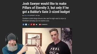 Josh Sawyer On Making Pillars of Eternity 3 If He Had A Baldur's Gate 3 Budget