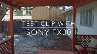 SONY FX  30 | ROOKIE CINEMATOGRAPHER