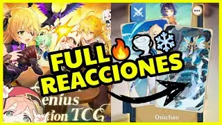 Oni a reacciones 🔥🌪️❄️ | genshin tcg
