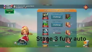 Lords mobile witch limited challenge stage 3 fully auto dark disaster