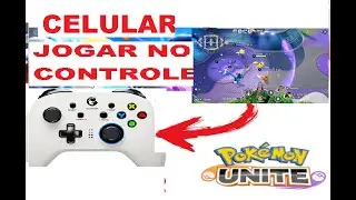 🎮 COMO JOGAR POKEMON UNITE PELO CONTROLE (MELHOR APP GAMEPAD)