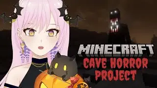 I am scared and don't know what I am doing... [Minecraft - Cave Horror Project]