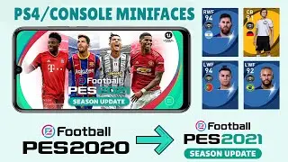 PES 2021 PATCH FOR PES 2020 (V4.6.2) MOBILE  - NEW STARTSCREEN, CONSOLE MINIFACES, NEW BGM, & MORE