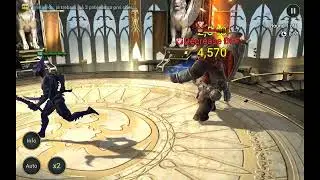 Hellfreak (17 power) vs Hoforees the Tusked (19 power) MANUAL fight