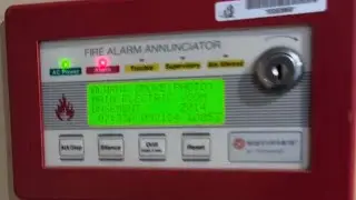 Fire alarm going off at an Apartment condo