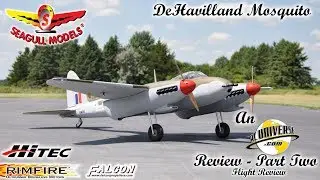RCUniverse Product Review Video - Seagull Models DeHavilland Mosquito ARF