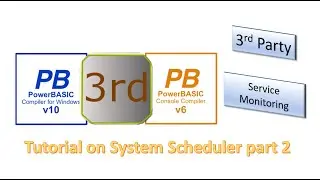 ThirdPartyApplications - System Scheduler from Splinterware - part 2 - Monitoring Services