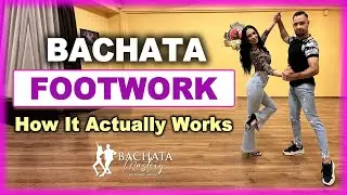 🎥✨ BACHATA FOOTWORK EXPLAINED🕺🏼💃🏻 How It Actually Works in Social Dance