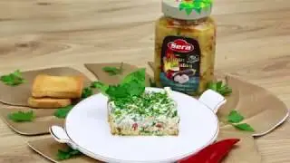 SERA Gerösteter Auberginensalat mit Zwieback