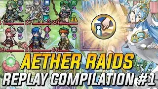 Aether Raids Defense Replays Compilation #1 Ft. Ground Orders | Fire Emblem Heroes