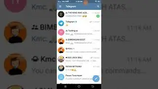 Cara mengganti foto profil telegram