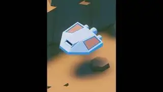 Spaceship animation in blender #3danimation #blender #eeveerender #trending
