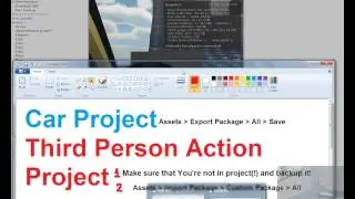 Unity 3D - Combine Two Projects [PART ONE}