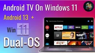 How To Install Android TV On Laptop & PC | Install Dual Boot Android TV OS on Windows PC