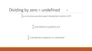 When a rational expression is undefined
