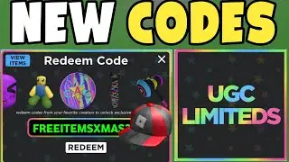 *New* Ugc Limited Codes (January 2024) - Codes For Roblox Ugc Limited Codes