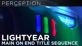 Disney & Pixar's Lightyear: End Credits Main On End Title Sequence Designed by Perception