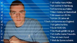 🇩🇪 Deutsche Fragewörter einfach erklärt: wer? wen? wem? wessen? wann? wo? wohin? woher? was? wie?