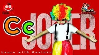 Learn With Geelaka Episode 03   How to write letter C   Gee TV