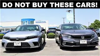 STOP! Do Not Buy These Cars Right Now!