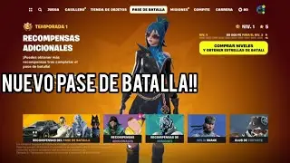 REACCIONANDO AL NUEVO PASE DE BATALLA Y NUEVO MAPA!! FORTNITE CAPITULO 5 TEMPORADA 1😮
