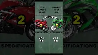 Apache 310 RR VS Kawasaki Ninja 300 | 
