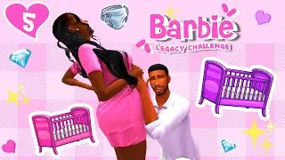 ‪‪💗‬BARBIE LEGACY‪‪💗GEN ONE #5 GETTING BABY MONEY💗The Sims 4