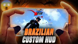 3 AND 4 FINGER BRAZILLIAN 🇧🇷 CUSTOM HUD 🔥| WORLD'S BEST 3 AND 4 FINGER FREESTYLE CUSTOM HUD CODE 😳