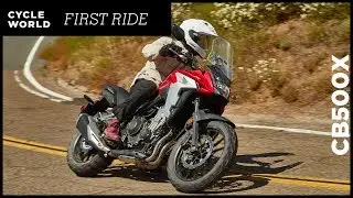 2019 Honda CB500X Review | First Ride
