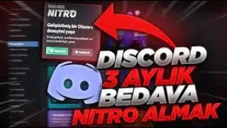 Bedava Discord nitro nasıl alınır