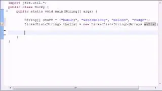 Intermediate Java Tutorial   8   Converting Lists to Arrays   YouTube