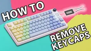 Quick and Easy Way to Remove Keycaps! (How to Remove Keycaps) | EPOMAKER TH80 Pro