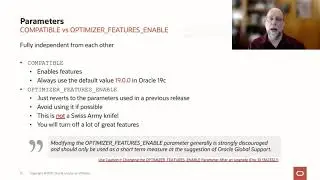 Upgrade to Oracle Database 19c: Performance Scalability, Tips, Tricks & Underscores