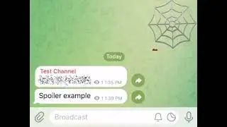 Hide Spoilers Telegram Chat