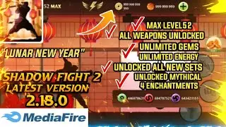Shadow Fight 2 Mod APK V2.18.0 || Unlocked All Weapons/Max Level / Unlimited gems/Coins