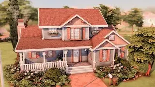 BASE GAME FAMILY HOUSE 🏡 The Sims 4 Speed Build | No CC